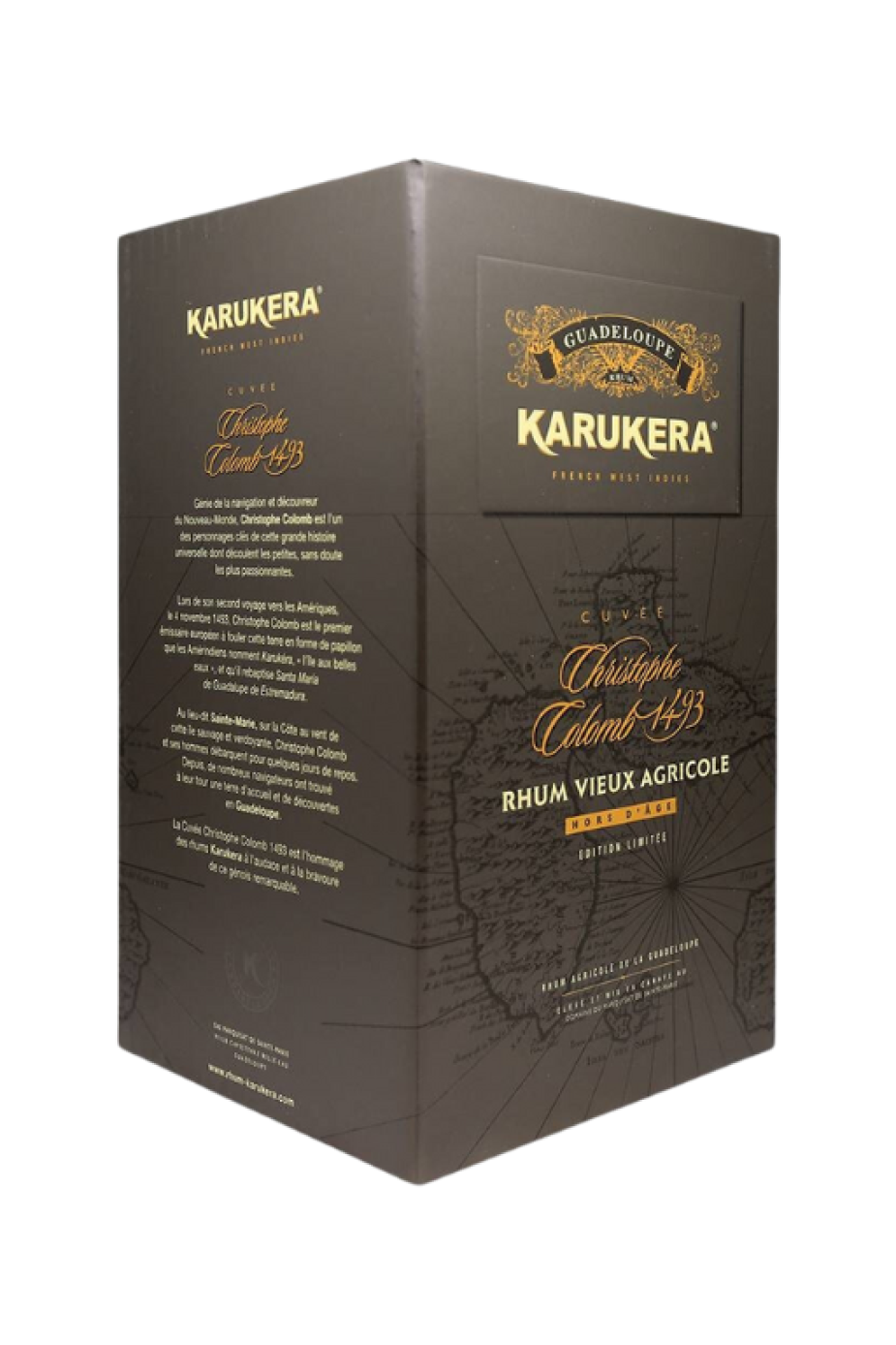 Rum Karukera Christophe Colomb 1493 box