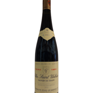 Zind Humbrecht Vendange Tardive Saint Urban gewurztraminer