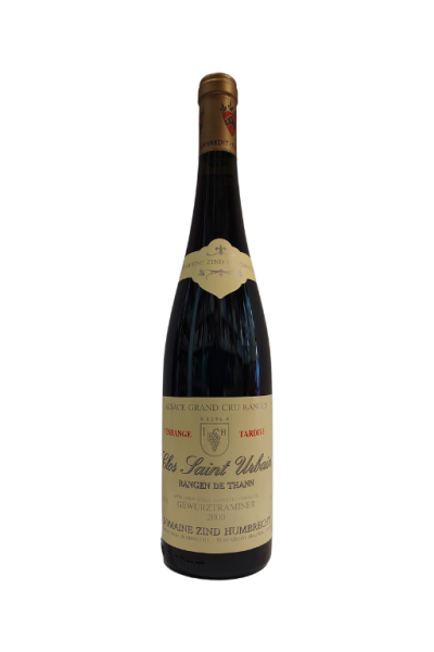 Zind Humbrecht Vendange Tardive Saint Urban gewurztraminer